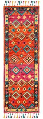 SAFAVIEH Handmade Aspen Dona Boho Tribal Wool Rug