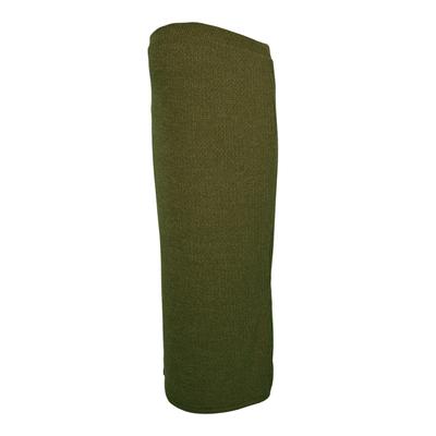 Midirock MAMALICIOUS "MLMELONI JRS MIDI SKIRT HW NOOS", Damen, Gr. S, sphagnum detail:melange, Strick, Obermaterial: 95% Polyester, 5% Elasthan, meliert, regular fit wadenlang, Röcke, Materialmix, High Waist