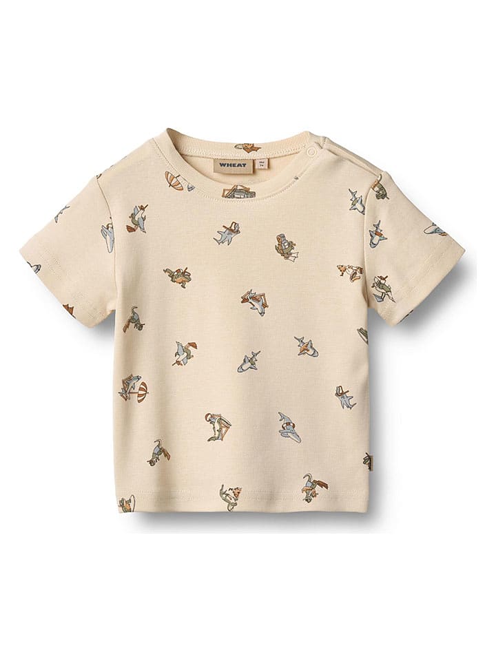 Wheat Shirt "Mikkel" in Beige - 74
