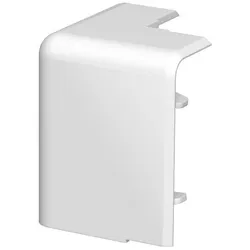 OBO 6199133 Außeneck 50mm, PVC, reinweiß, RAL 9010  - 2 Stück