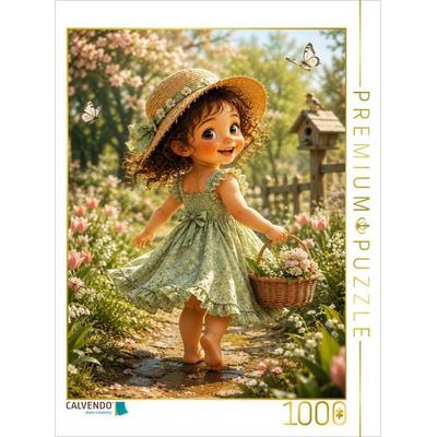 CALVENDO Puzzle Das Lächeln des Mai | 1000 Teile Lege-Größe 64x48cm Foto-Puzzle für glückliche Stunden