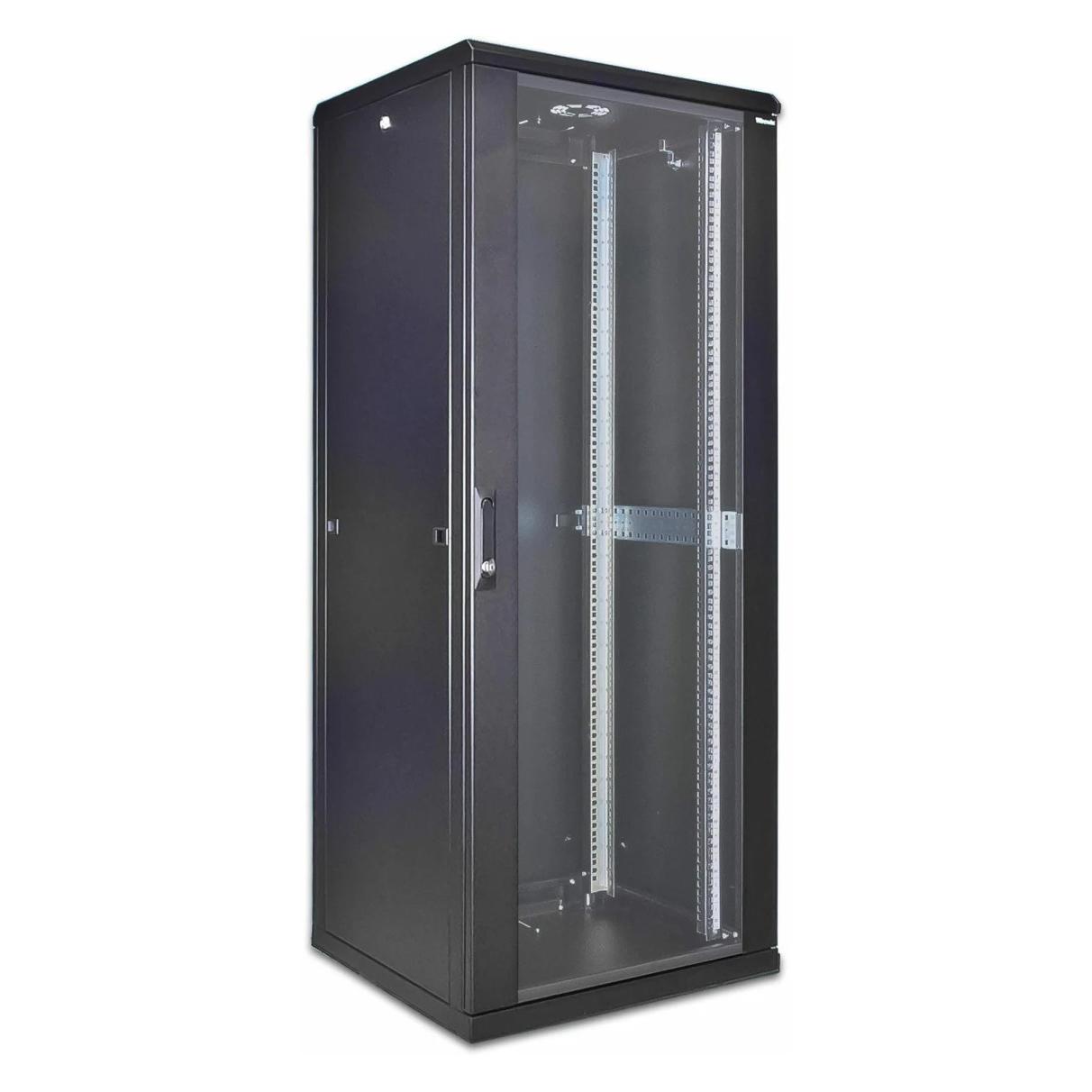 Wirewin 19" Netzwerkschrank (42 HE, 19 Zoll Rack) (CAB 600X1000X42U BL)