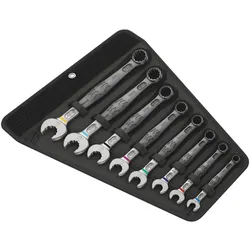 Wera 6003 Joker 8 Imperial Set 1 Ringmaulschlüssel-Satz, zöllig, 8-teilig - 05020241001