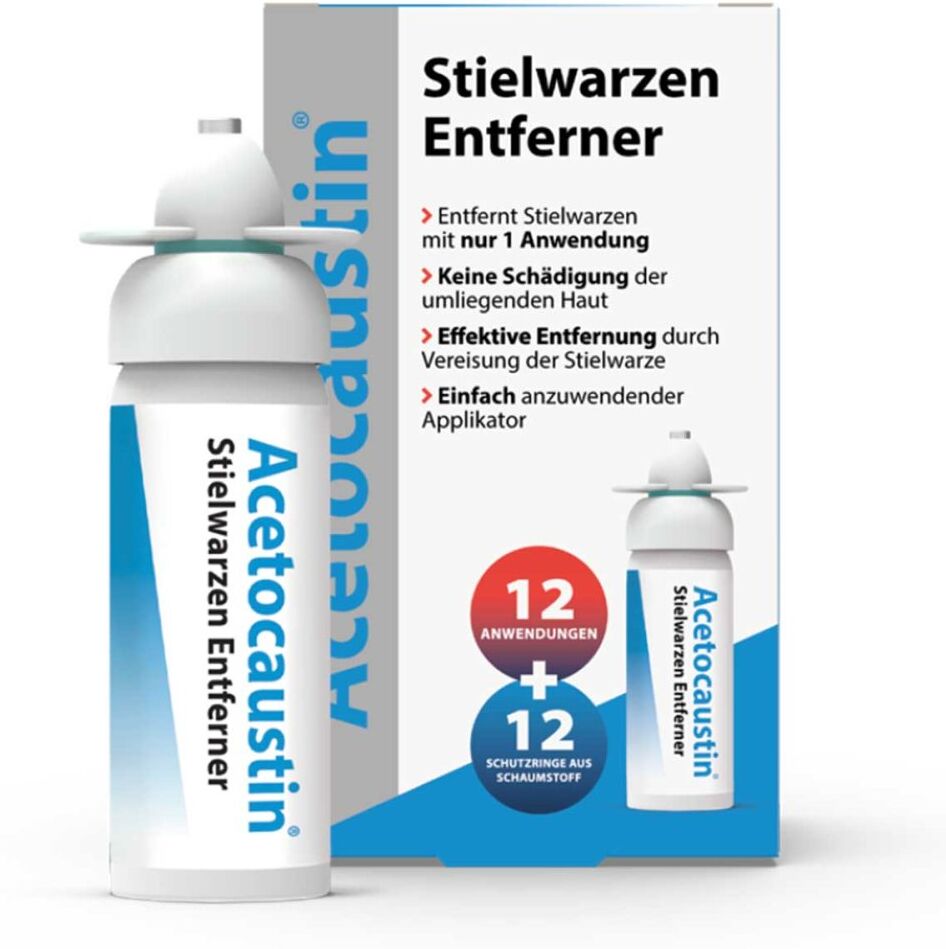 Acetocaustin Stielwarzen Entferner Stift 50ml