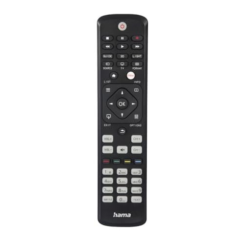 Hama Universele infrarood afstandsbediening voor Philips TV's, zwart