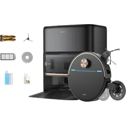 MOVA V70 ULTRA COMPLETE X BLACK mit Wischfunktion, Saugroboter