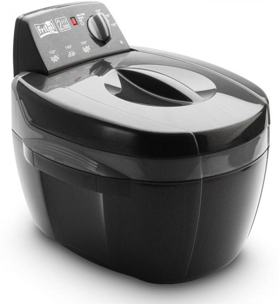 Fritel Turbo SF 4209 Friteuse, 3 kg, Antraciet, Metalen behuizing