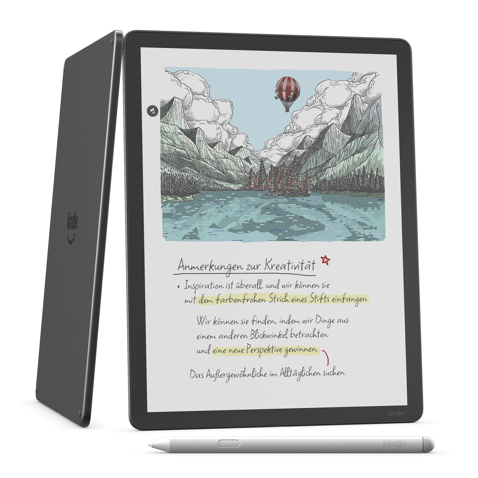 Amazon Kindle Scribe Colorsoft 32GB, Premium-Eingabestift, Graphite
