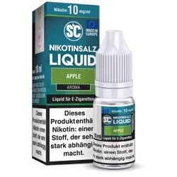 Apple 10ml NicSalt Liquid by SC 10ml / 10mg