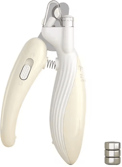 Inspire Picks LED Pet Nail Clippers Safe Professional Nail Trimmer For Dogs & Cats kaki Led