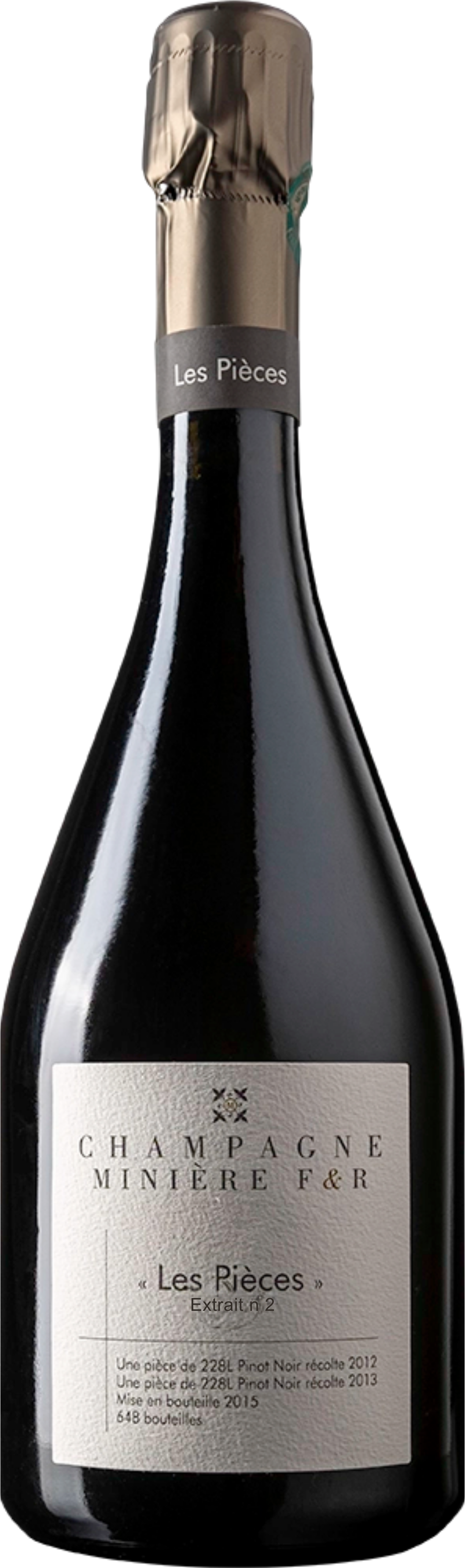 Champagne Extra Brut 'Les Pièces Extrait 2' Miniere F&R