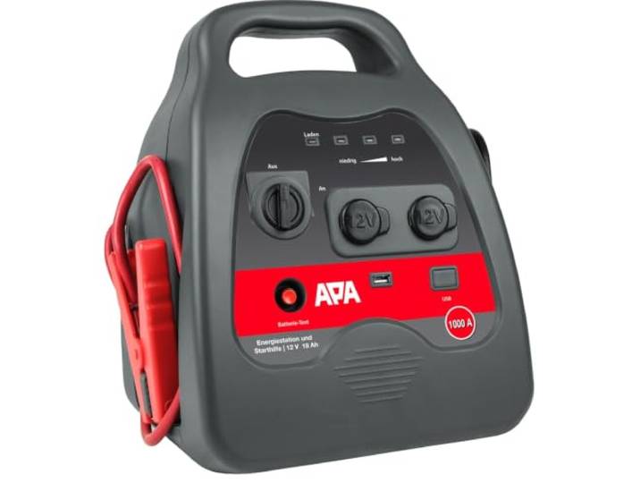 APA 16644 Starthilfe Power Pack Bully SMART, Polzangen isoliert, 12V/1000 A