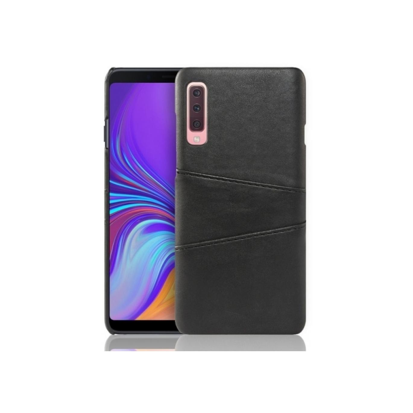 Screenguard Samsung Galaxy A50 CardCaddy Leder Backcase mit Kartenfächern (Samsung Galaxy A50) (00024923)