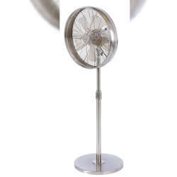 Lucci Standventilator Breeze Pedestal Chrom Chrom / Nickel gebürstet