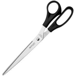 Westcott Büroschere BUERO, E-31111, 25 cm, Universalschere, Edelstahl, rostfrei, schwarz