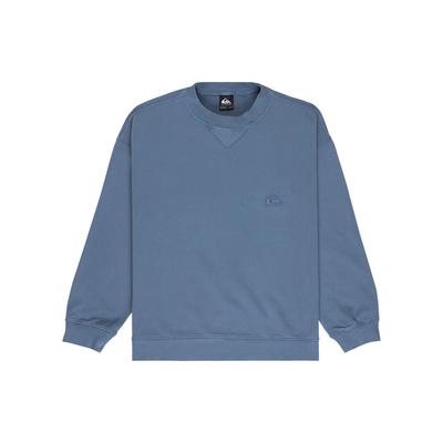 Fleecepullover QUIKSILVER "Essential", Damen, Gr. XS, china blau, Obermaterial: 100% Baumwolle., Sweatshirts Fleecepullover