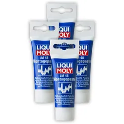4x LM 48 Montagepaste LIQUI MOLY 3010 MoS2 Wolframdisulfid Paste Fett 50g