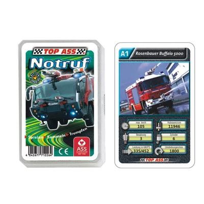 Notruf, Quartett (Kartenspiel)