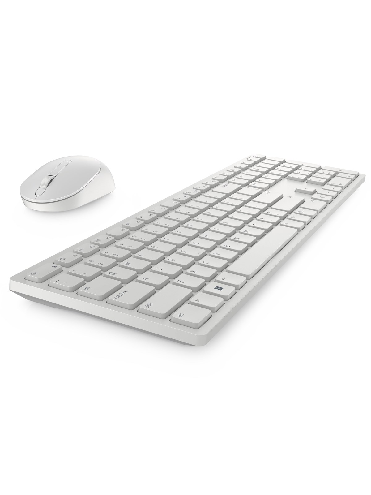 Dell Pro Keyboard and Mouse - KM5221W - Tastatur & Maus Set - Nordic ISO - Weiss
