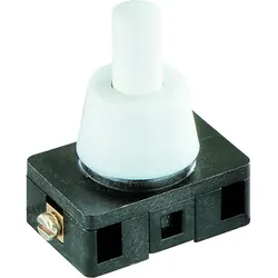 BACHMANN EB-Druckknopfschalter 6(2)A 250V, 1p. 924.144