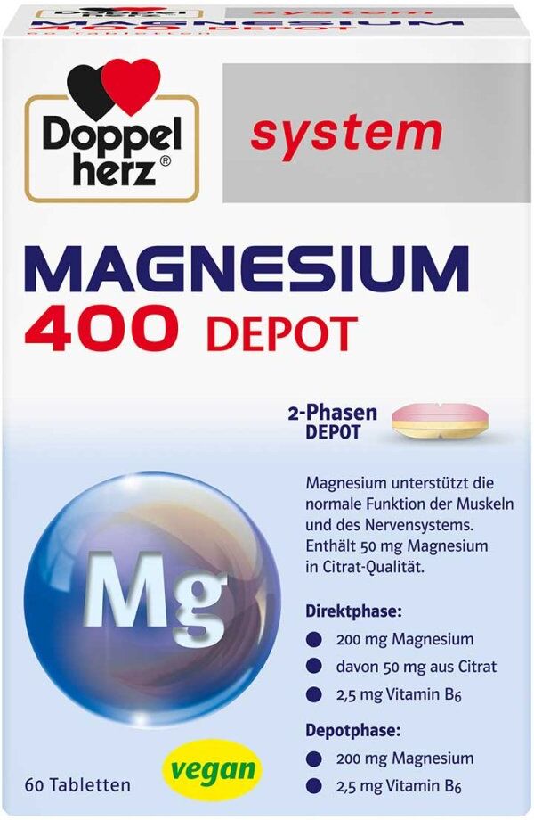 Doppelherz Magnesium 400 Depot system Tabletten