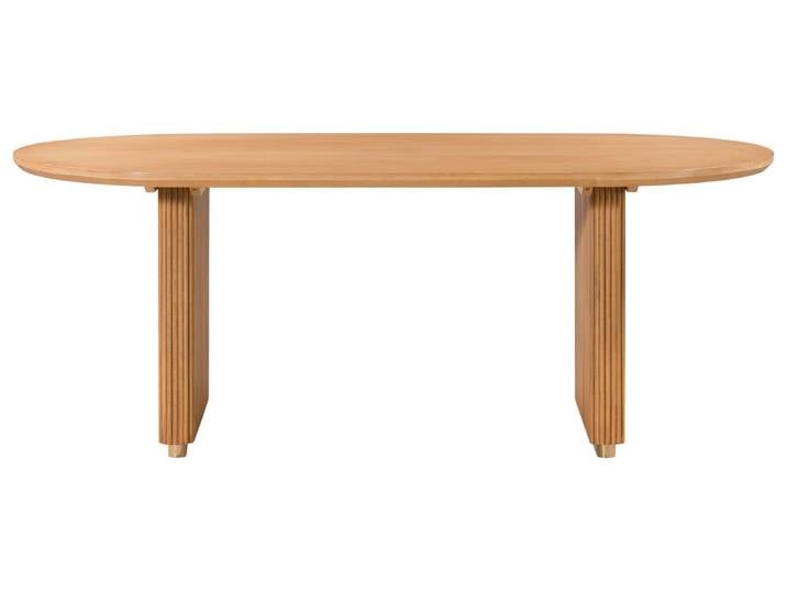 Esstisch oval Mango 200x100x76 natur lackiert BARCELONA #526