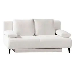Schlafsofa Damy Stoff Beige Natur