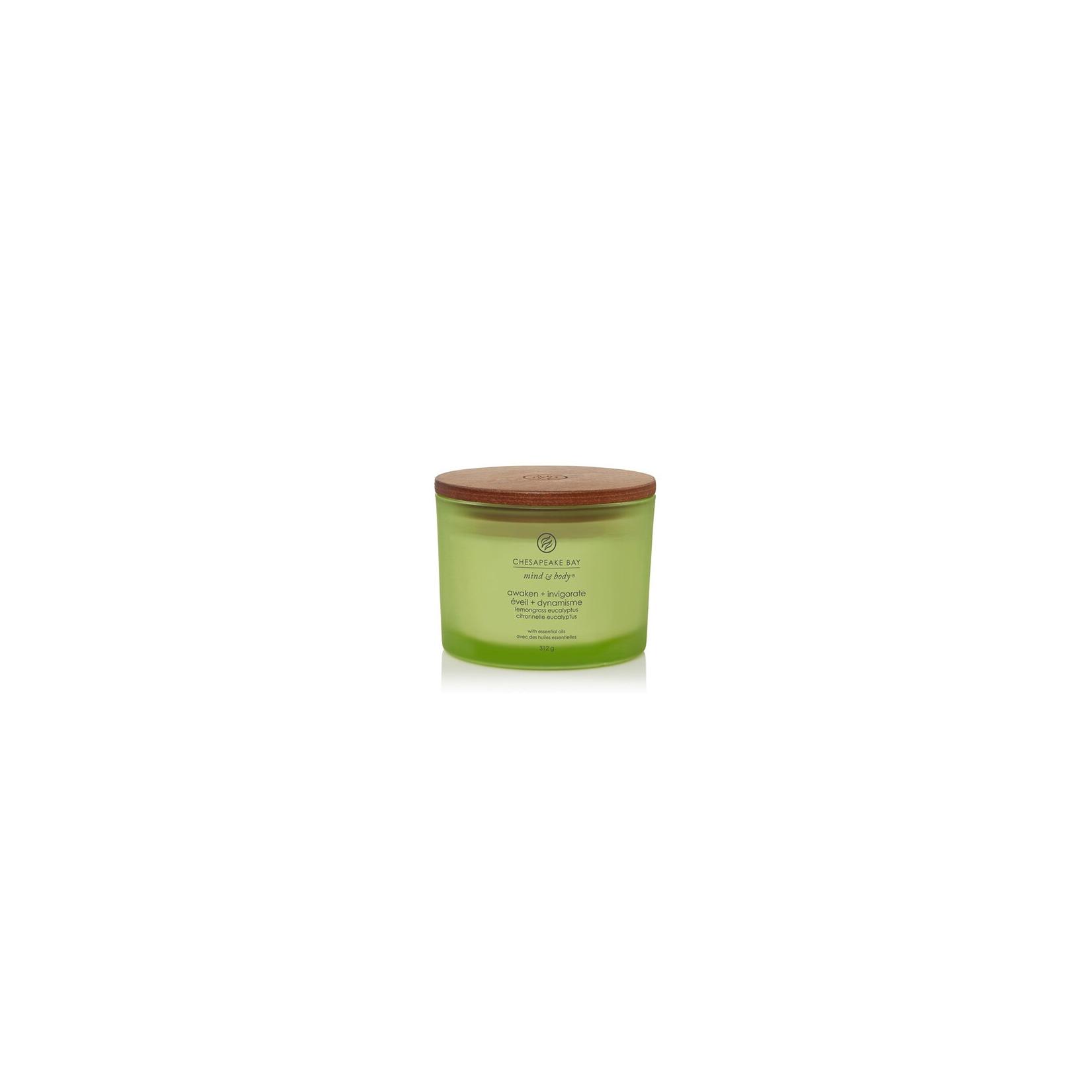 Chesapeake Bay Awaken + Invigorate Duftkerze mit 3 Dochten 312 g