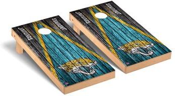 Skip's Garage Jacksonville Jaguars 2x4 Pro Cornhole Boards - V6