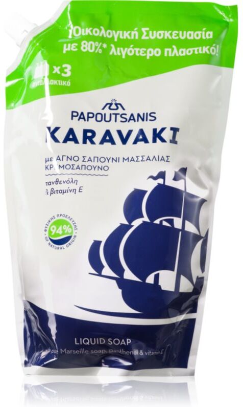 PAPOUTSANIS Karavaki savon liquide mains 900 ml