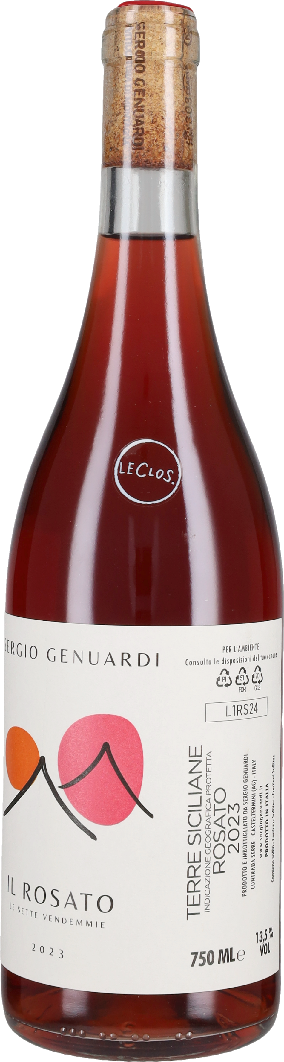Genuardi Sergio Nero d'Avola Rosé Sergio Genuardi 2023