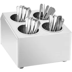 vidaXL Beranen, Besteckkasten, Silber