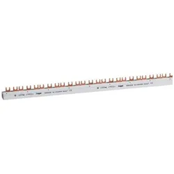 Hager, Verteilerschrank Zubehör, PHASENSCHIENE 3P 63A TEILBAR / KDR363B
