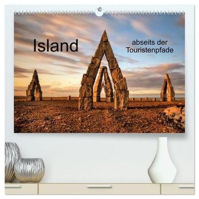 Island abseits der Touristenpfade (hochwertiger Premium Wandkalender 2027 DIN A2 quer), Kunstdruck in Hochglanz
