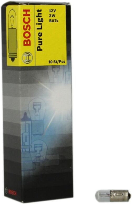 Glühlampe Sekundär BOSCH W2W Pure Light 12V, 2W, 10 Stück