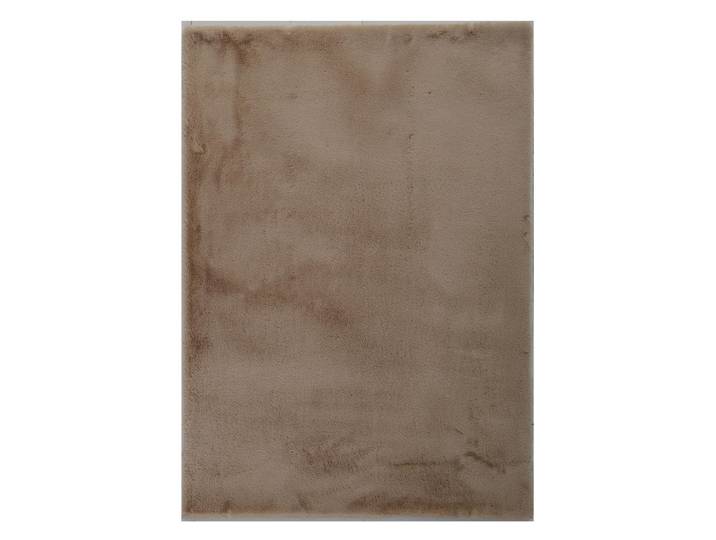 Fellteppich Olympos, Braun, Uni, rechteckig, 120x160 cm, Teppiche und Böden, Teppiche, Fellteppiche