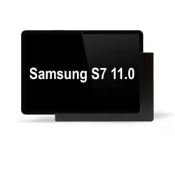 TabLines TWP007B Wandhalterung für Samsung Tab S7 11.0, schwarz, Tablet Halterung, Schwarz