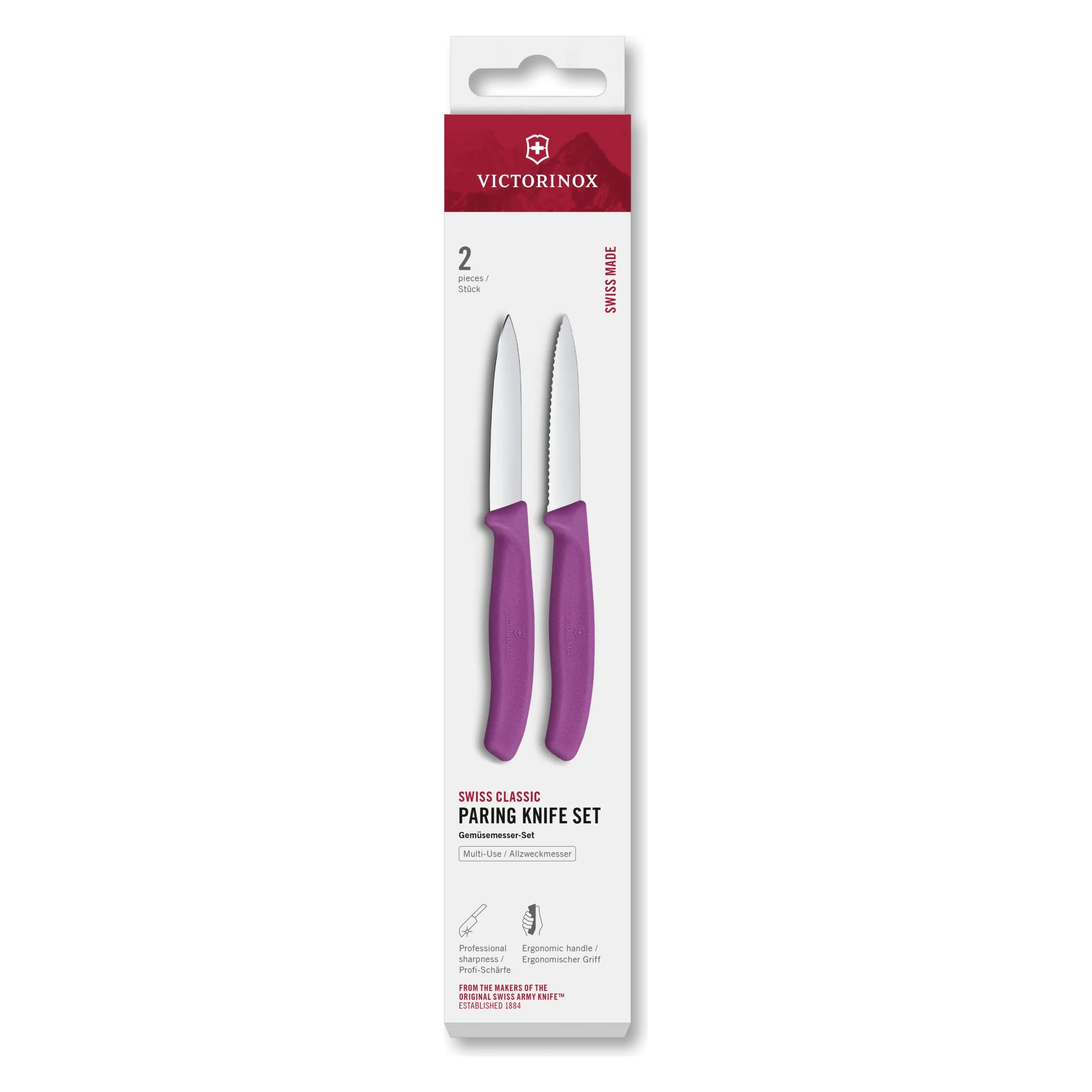 Victorinox Swiss Classic, Gemüsemesser Set (8 cm, 2x) (6.7695.2C1)