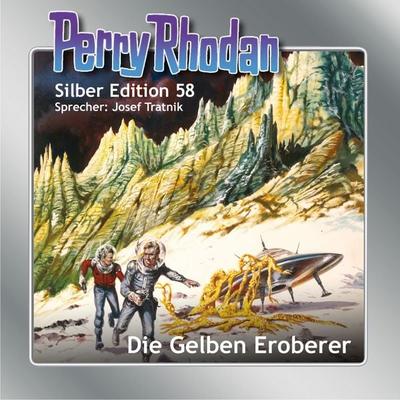 Perry Rhodan Silber Edition 58: Die Gelben Eroberer - Clark Darlton,Hans Kneifel,William Voltz,Ernst Vlcek, Audio, 4066339455405