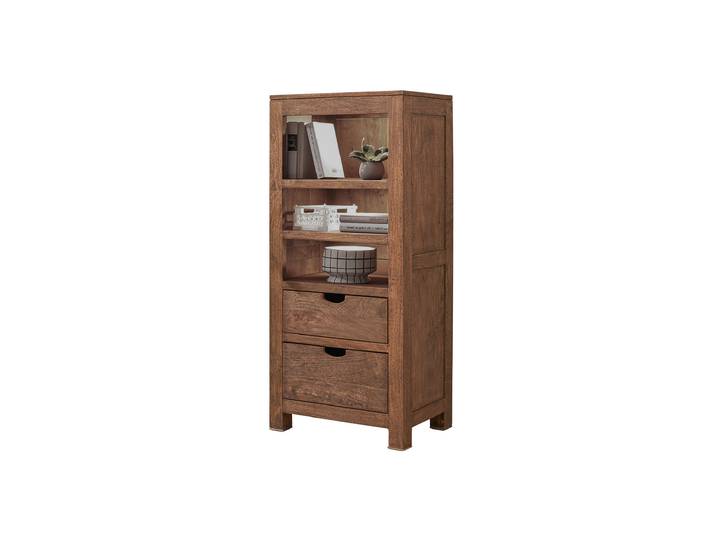 Kommode 55 cm Mango massiv gebeizt - montiert - MANGALA