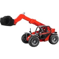 02125 Manitou Teleskoplader MLT 633, Modellfahrzeug rot/grau