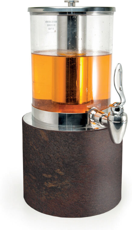 Yegam Distributore di succhi in ruggine 3,8 l