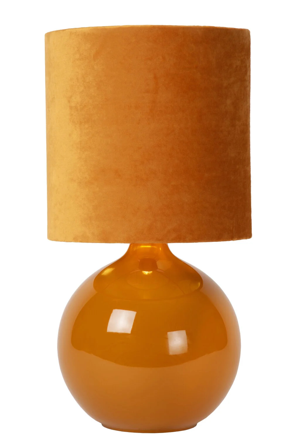 Lucide Esterad Tafellamp Geel - Ø 24 cm - E14