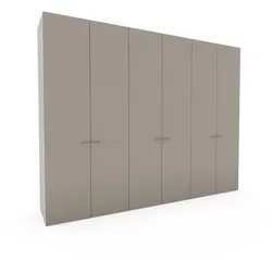 Sormani Kleiderschrank Marsala 300 x 235 cm Lack Grau