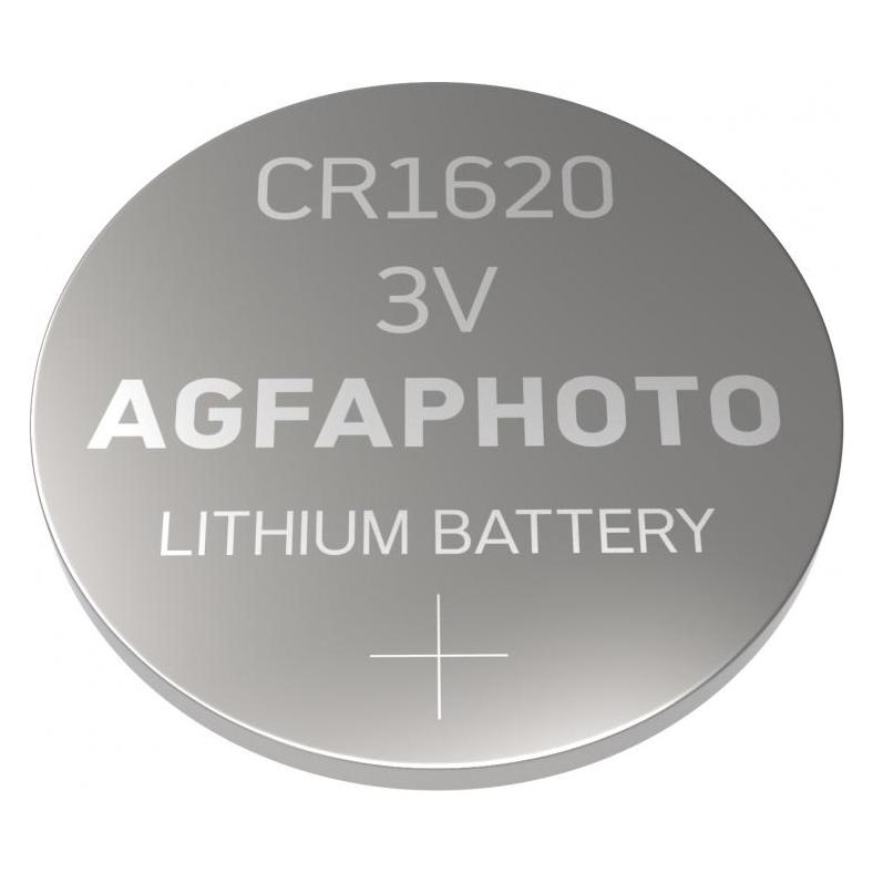Agfaphoto Knopfzelle CR 1620 Lithium 3 V 5 St. (5 Stk., CR1620) (150-803234)
