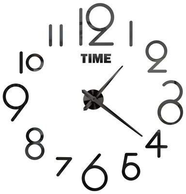 Uplift Picks Modern 3D DIY Wall Clock Acrylic Mirror Large Decorative Clock 09 60 90 Cm 3d