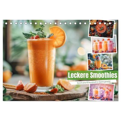 Leckere Smoothies (Tischkalender 2026 DIN A5 quer), CALVENDO Monatskalender