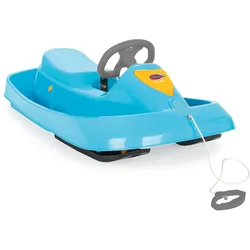 Jamara Snow Play Bob Ralley 100 cm blau mit Lenkrad und Bremse