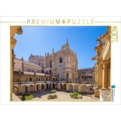 CALVENDO Puzzle Kreuzgang der Santa Bárbara im Christuskloster | 1000 Teile Lege-Größe 64 × 48 cm Foto-Puzzle für glückliche Stunden, von , Calvendo