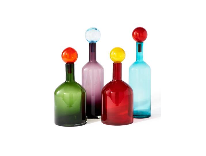 4-teiliges Set „Bubbles & Bottles“ Multicolor Pols Potten
